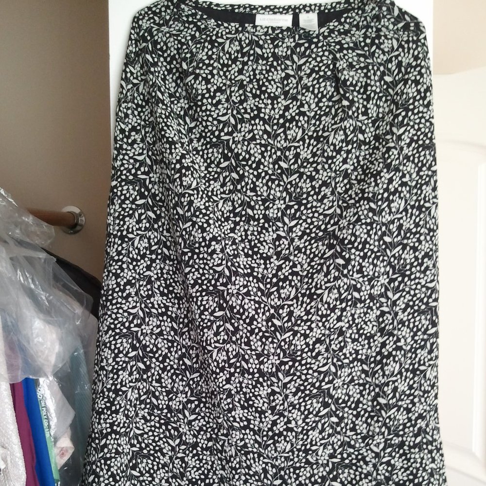 Liz Claiborne Full Length Lined Skirt sz 4-6